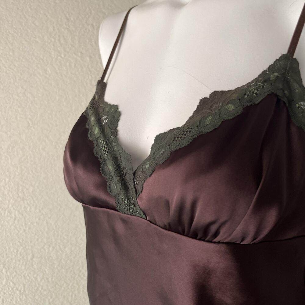 Y2K Rampage Womens Top Babydoll Lace Trim Large Fairy Grunge Punk Whimsygoth VTG